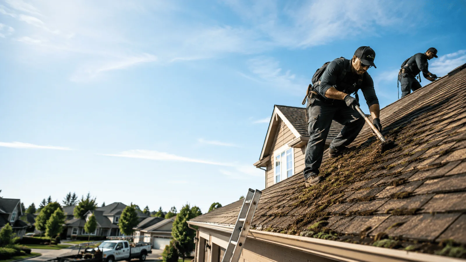 Roof Moss Removal in Lansing, OH near me